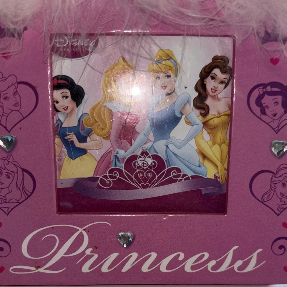 Disney Princess Pink Tiara Photo Frame NWT